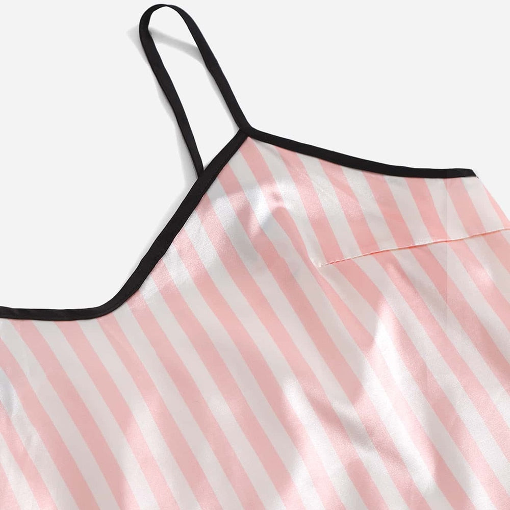 Summer Stripe Pajama Set
