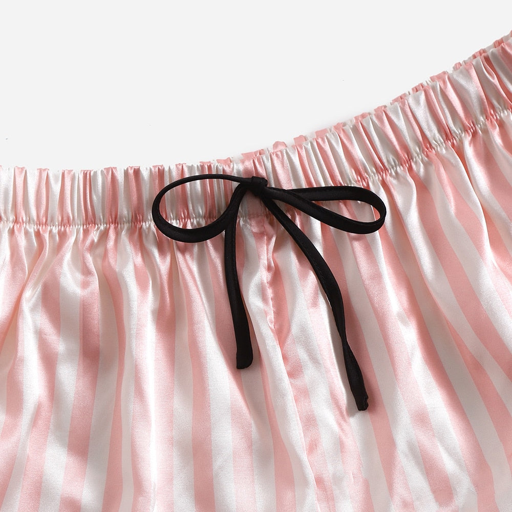 Summer Stripe Pajama Set