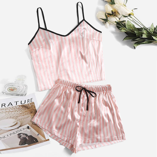 Summer Stripe Pajama Set